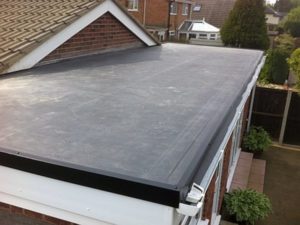 Nottinghamshire flat roof repaired